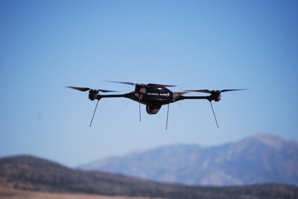 Quadcopter o nazwie Indago należący do koncernu Lockheed Martin