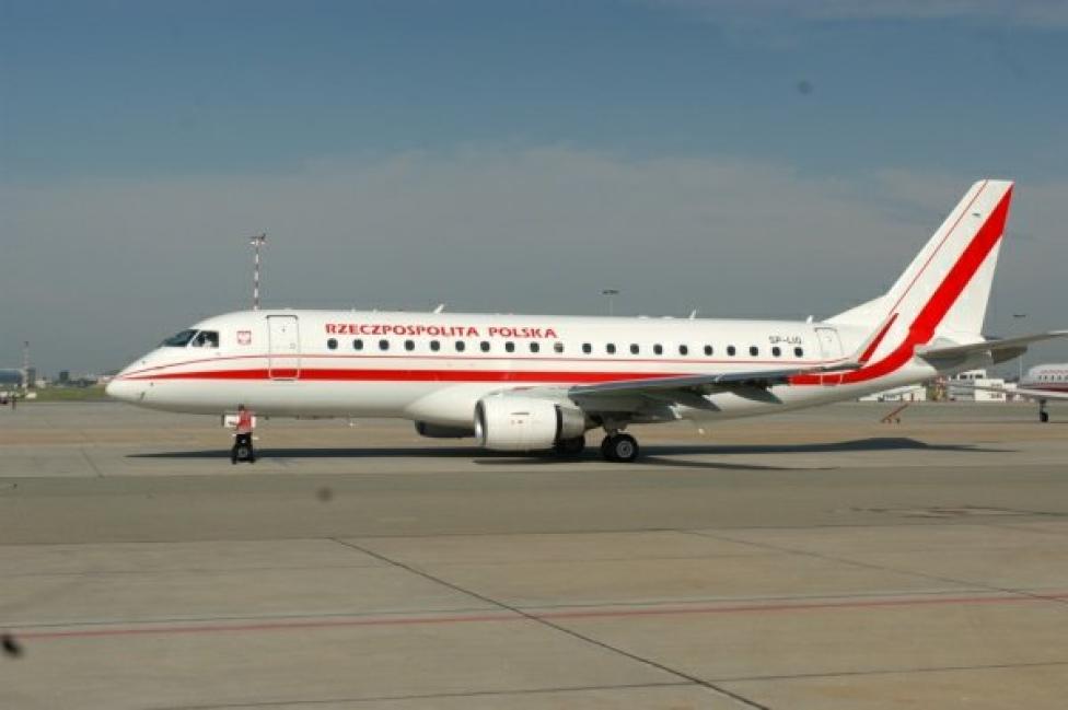 Embraer E170 wykorzystywany obecne do przewozu polskich VIP