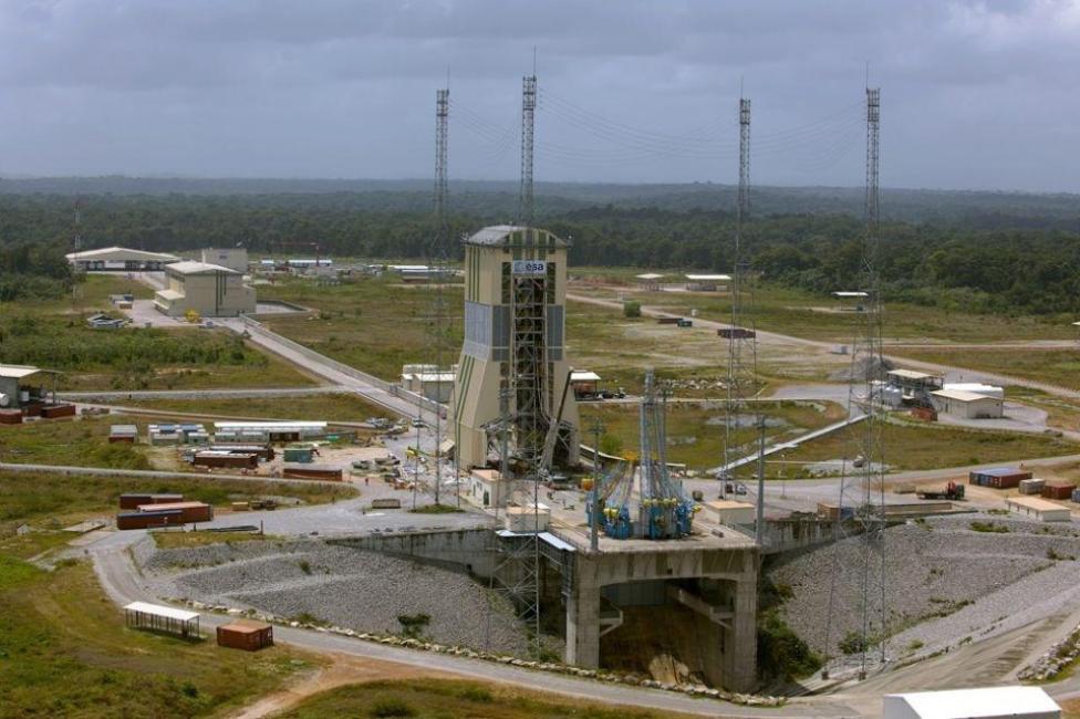 Kosmodrom w Kourou w Gujanie Francuskiej (fot. Roskosmos/Facebook)