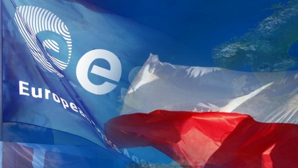 ESA i Polska - flagi (fot. ESA)