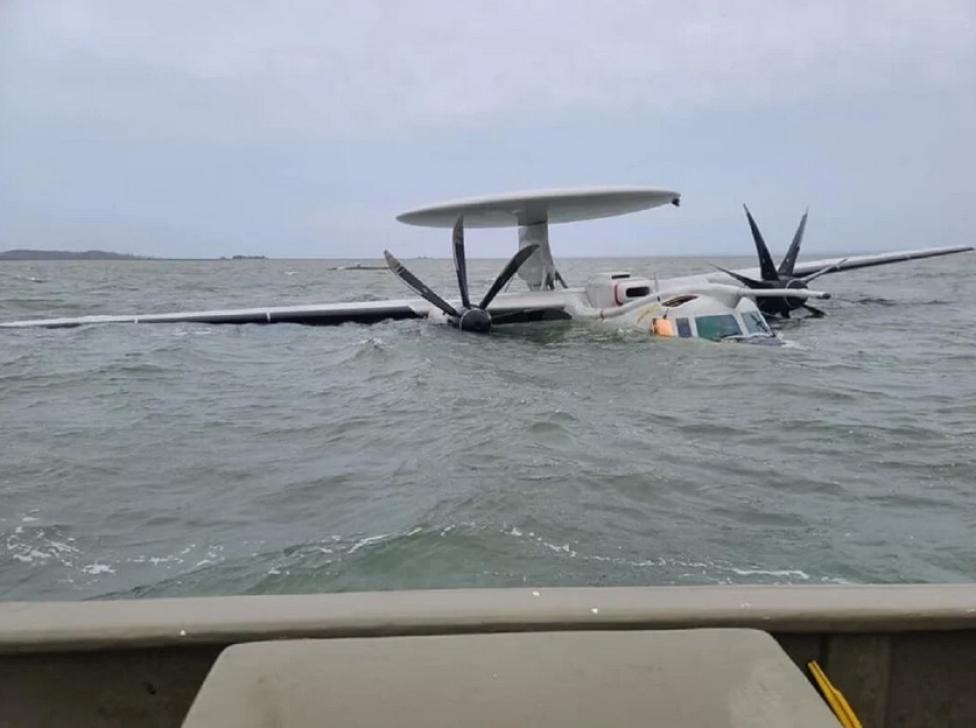 Wypadek E2-D Hawkeye Us Navy w Wirginii, fot. defence-blog