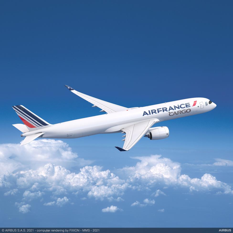 A350F w barwach Air France