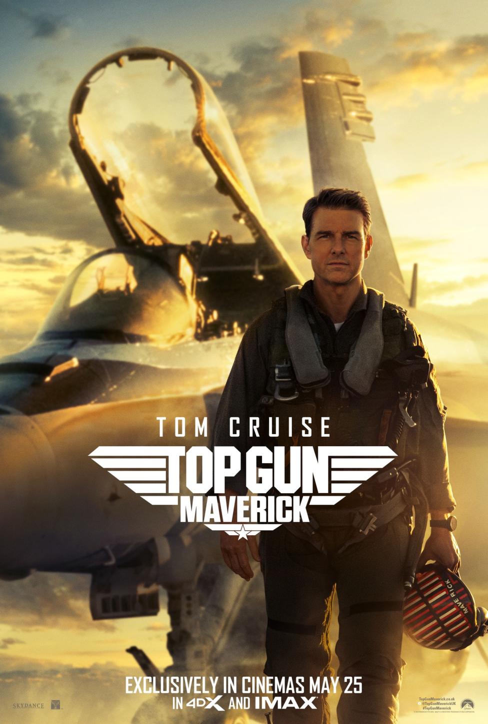 Top Gun - Maverick - plakat (fot. Paramount Pictures)