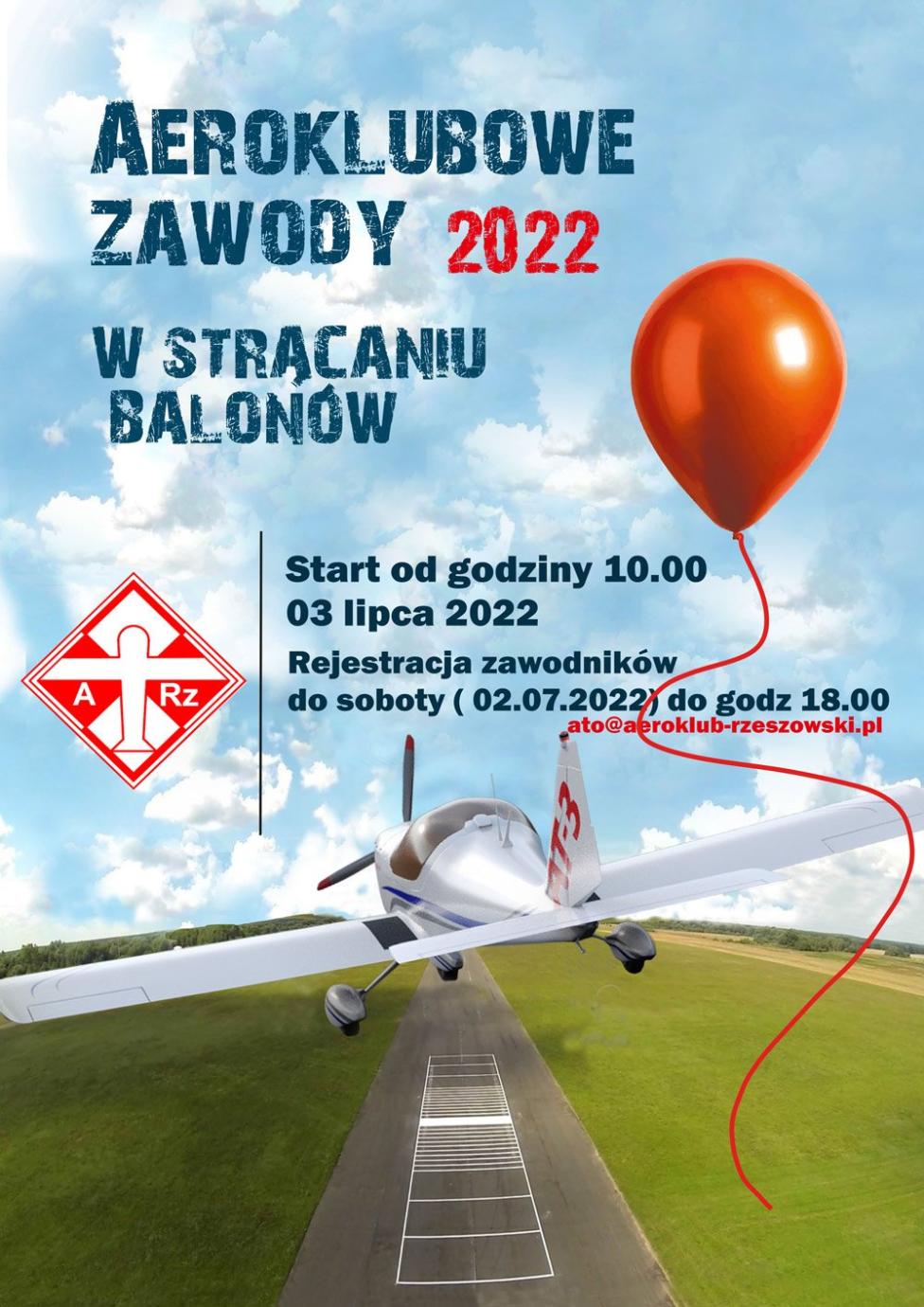 Aeroklubowe zawody samolotowe w lataniu precyzyjnym 2022 (fot. Aeroklub Rzeszowski)