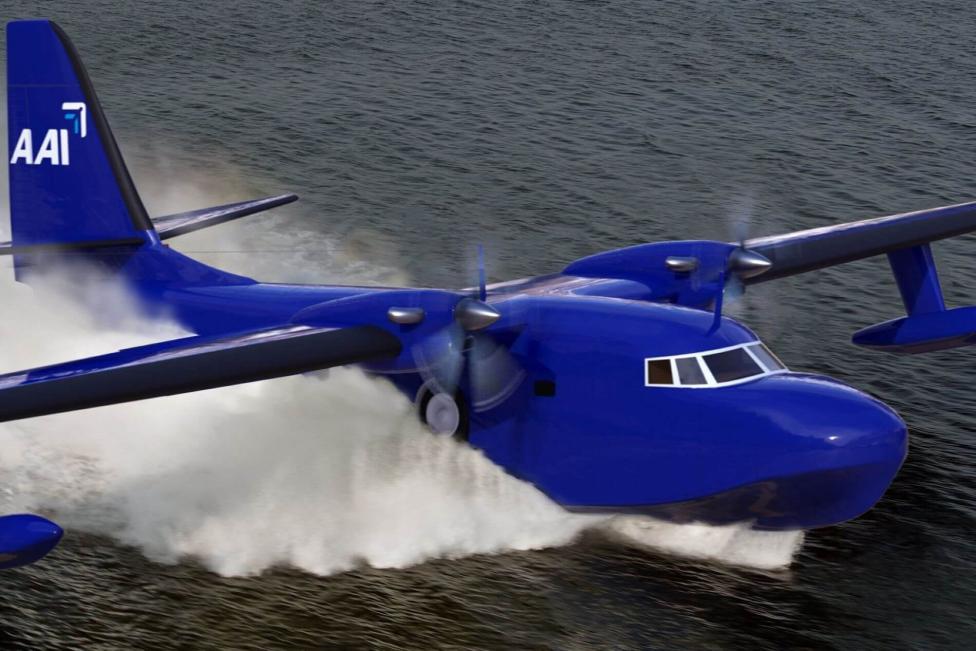 Amphibian Aerospace Industries G-111T render (fot. Amphibian Aerospace Industries)