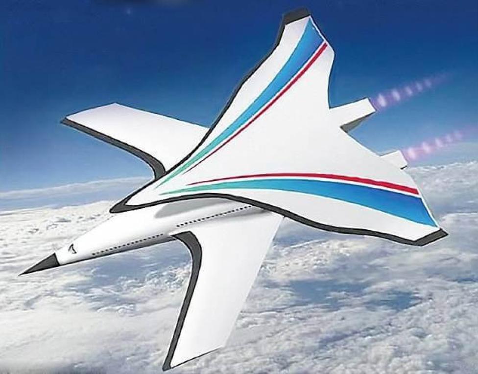 Chiński projekt samolotu naddźwiękowego (fot. Science China Press)