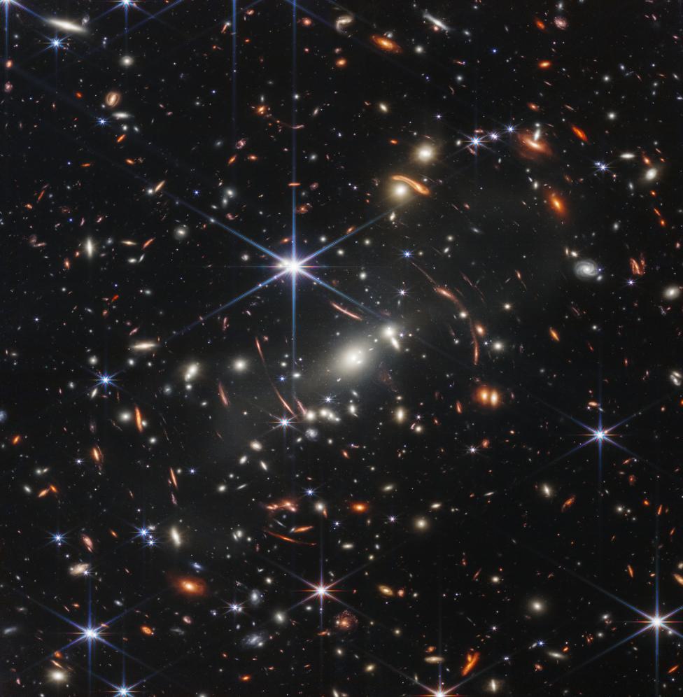 Pierwsze zdjęcie z Kosmicznego Teleskopu Jamesa Webba (fot. NASA)