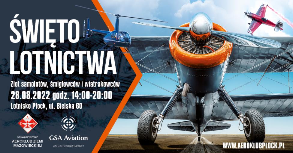 Święto Lotnictwa w Płocku 2022 (fot. Stowarzyszenie Aeroklub Ziemi Mazowieckiej)