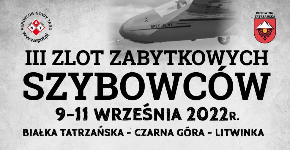 III Zlot Zabytkowych Szybowców Czarna Góra – Litwinka (fot. Lotnisko Nowy Targ)