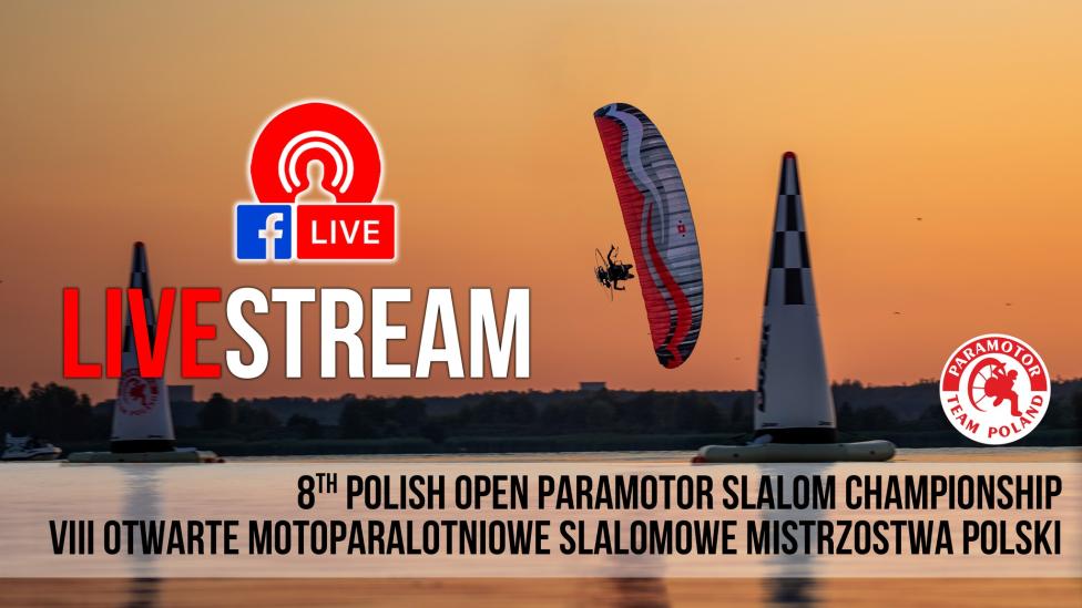 VIII Otwarte Motoparalotniowe Slalomowe Mistrzostwa Polski w Przykonie - Livesream (fot. Paramotor Team Poland)