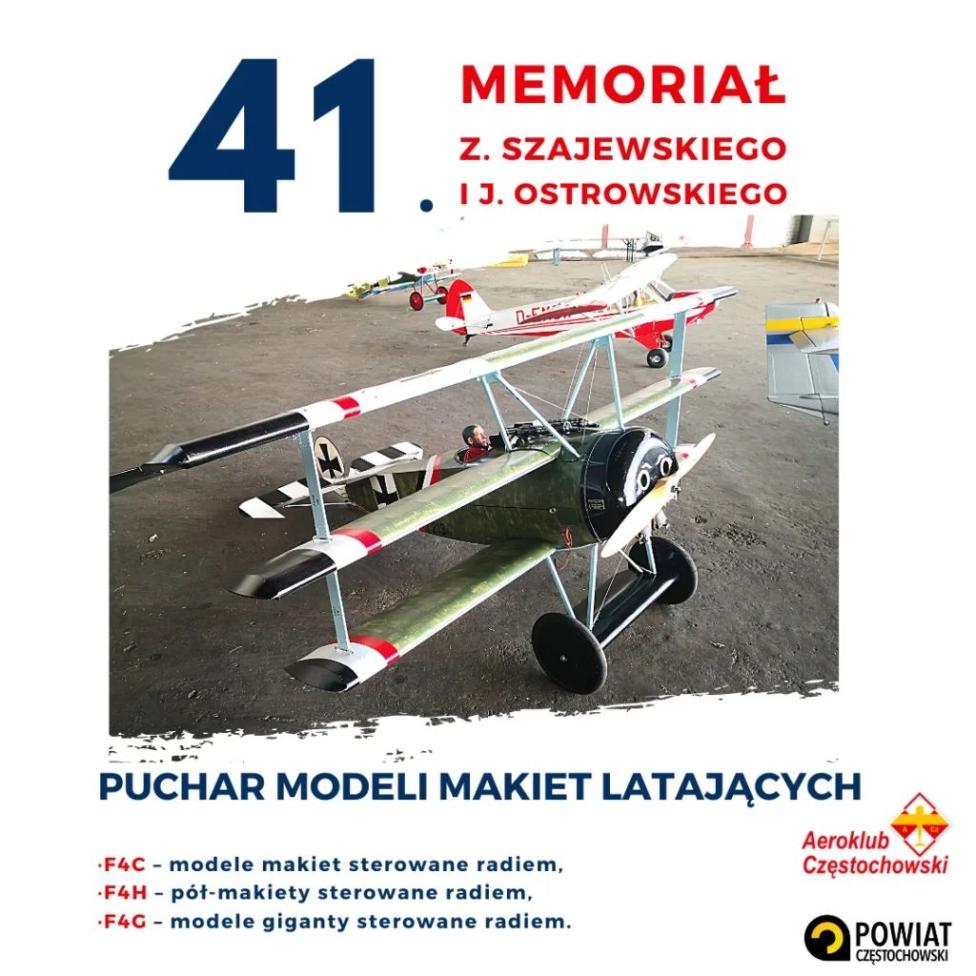 41. Memoriał Zdzisława Szajewskiego i Jerzego Ostrowskiego w Rudnikach (fot. Aeroklub Częstochowski)