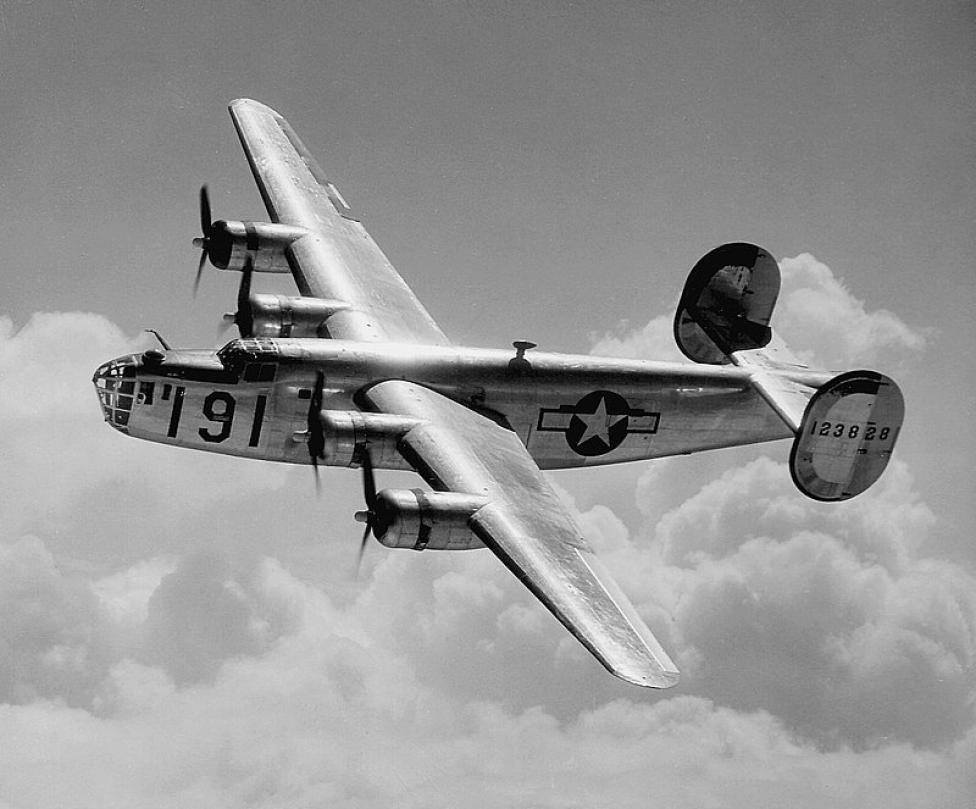 B-24 Liberator (fot. archiwum Muzeum Sił Powietrznych)