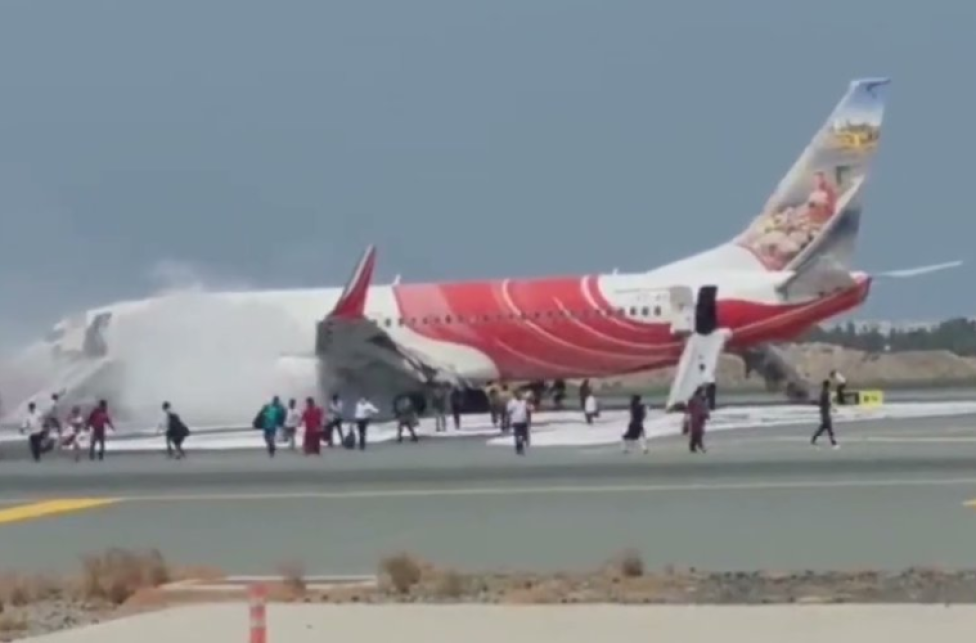 Pożar B738 Air India