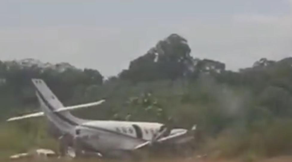 Wypadek samolotu Jetstream 32 na lotnisku El Estrecho w Peru