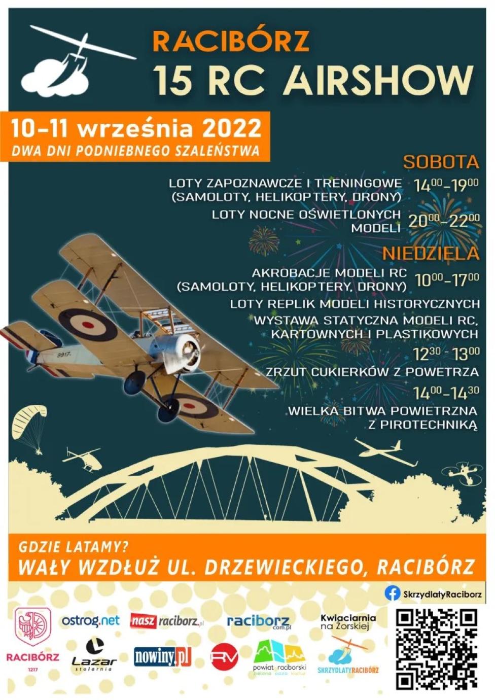XV Międzynarodowy Piknik Modelarski w Raciborzu - plakat (fot. Skrzydlaty Racibórz)