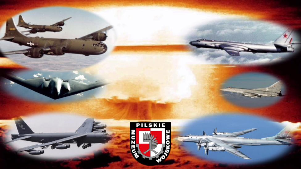Bombowce strategiczne zdolne do przenoszenia broni jądrowej (fot. Pilskie Muzeum Wojskowe)