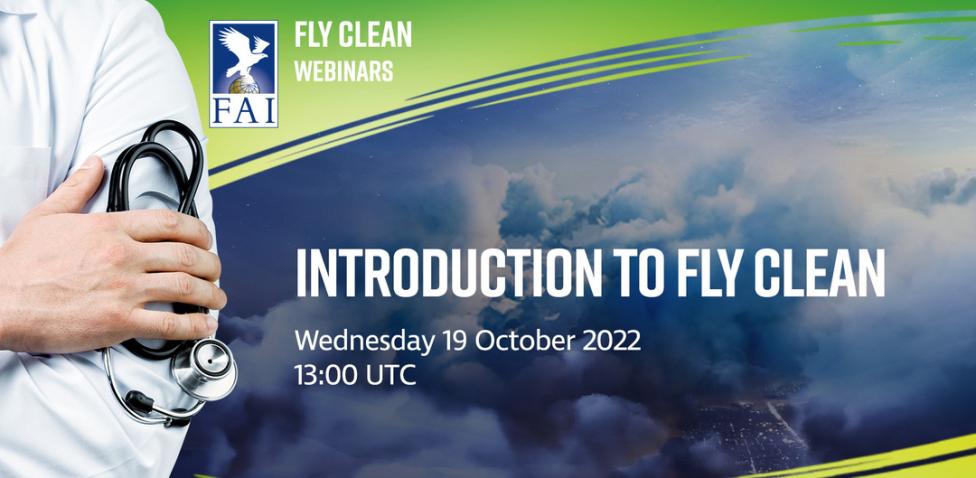 Cykl antydopingowych webinarów FAI "Fly Clean" (fot. FAI)
