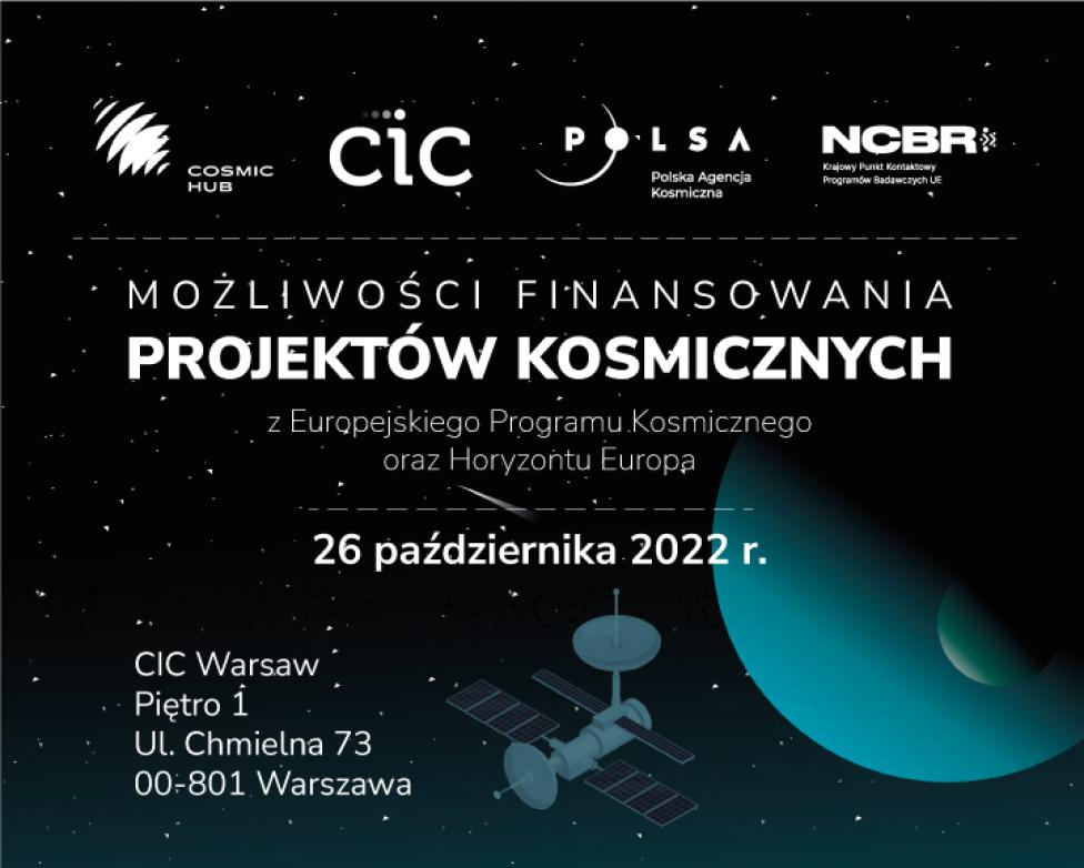 Finansowanie projektów kosmicznych z Europejskiego Programu Kosmicznego i Programu Horyzont Europa (fot. POLSA)