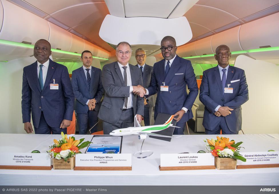 Linie Air Côte d'Ivoire zamówiły A330neo w celu rozbudowy floty i sieci połączeń (fot. Airbus)