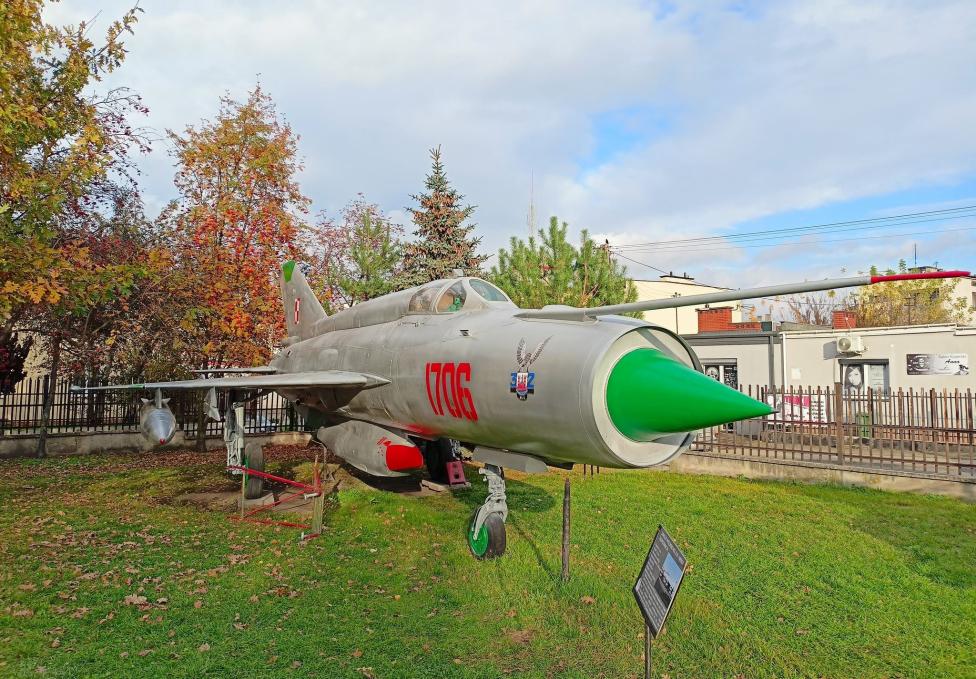 MiG-21R z Muzeum w Sochaczewie został odnowiony (fot. Muzeum Ziemi Sochaczewskiej i Pola Bitwy Nad Bzurą)