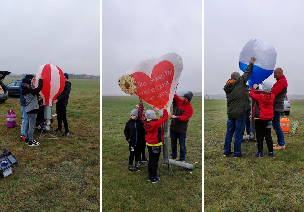 Mistrzostwa Polski Modeli Balonów na Ogrzane Powietrze w konkurencji F7A/M na lotnisku Aeroklubu Włocławskiego w Kruszynie (fot. Ilona Skórzewska)