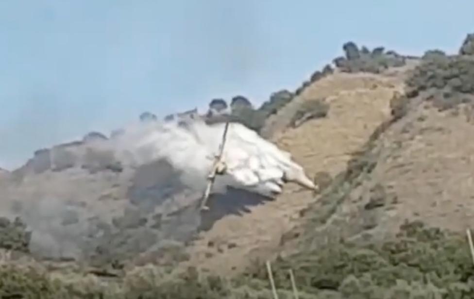 Wypadek przeciwpożarowego Canadair A-CL-215 na Sycylii