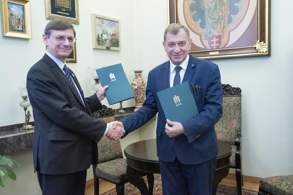 AGH i Polska Agencja Kosmiczna zawarły porozumienie o współpracy (fot. Polska Agencja Kosmiczna)