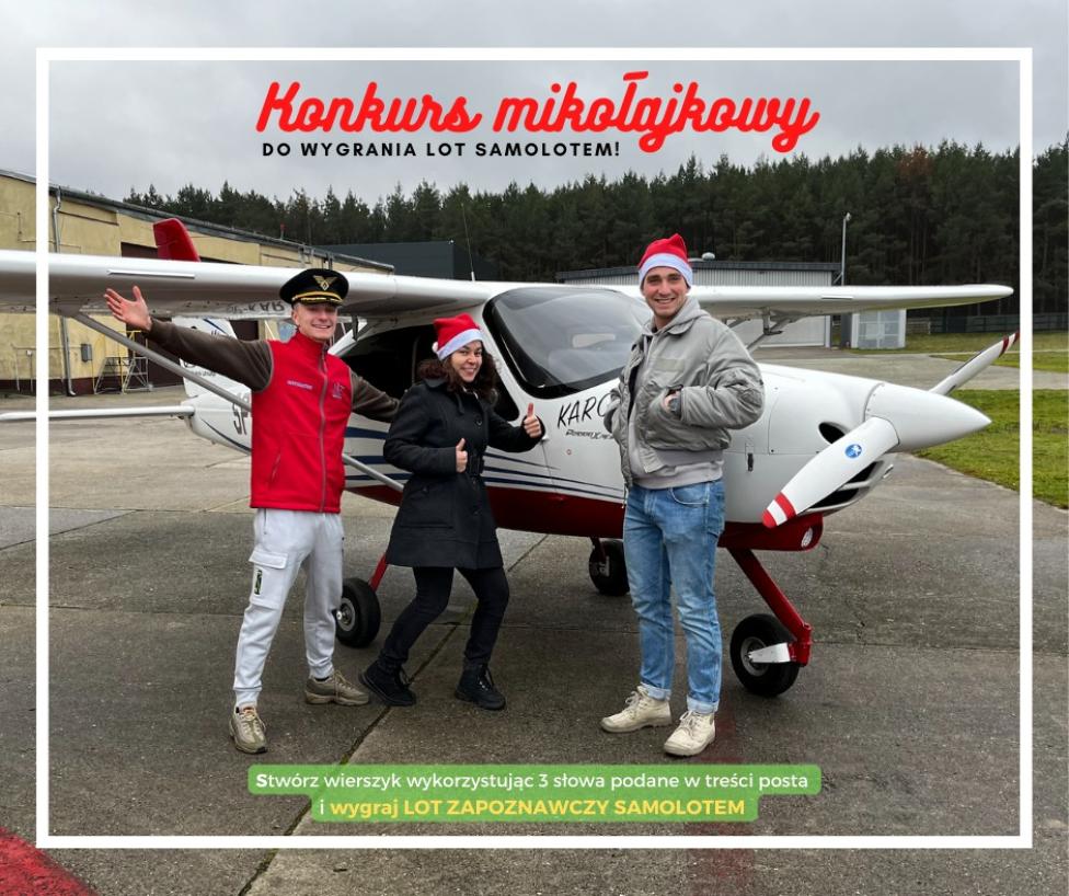  Konkurs Mikołajkowy Aeroklubu Ziemi Lubuskiej (fot. Aeroklub Ziemi Lubuskiej)