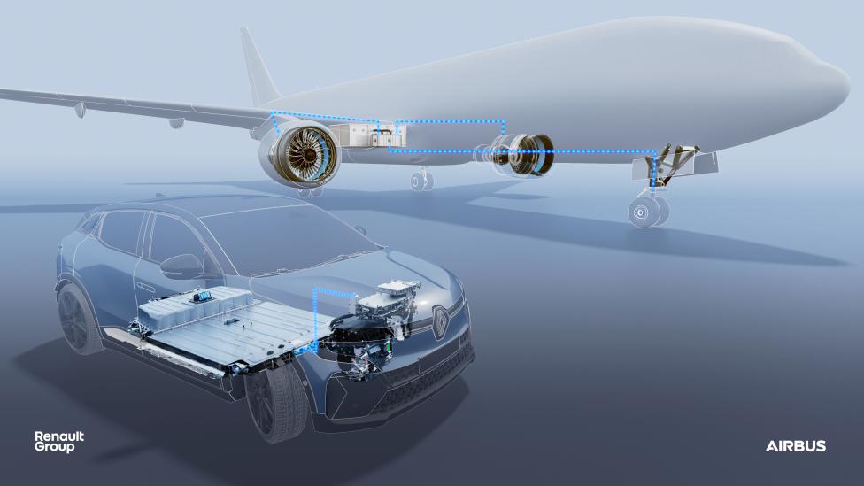 Współpraca Airbus i Grupa Renault nad elektryfikacją pojazdów i samolotów