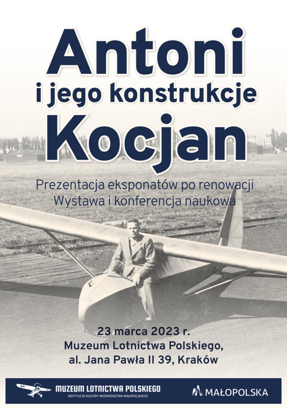 "Antoni Kocjan i jego konstrukcje" - prezentacja eksponatów po renowacji i konferencja naukowa (fot. muzeumlotnictwa.pl)
