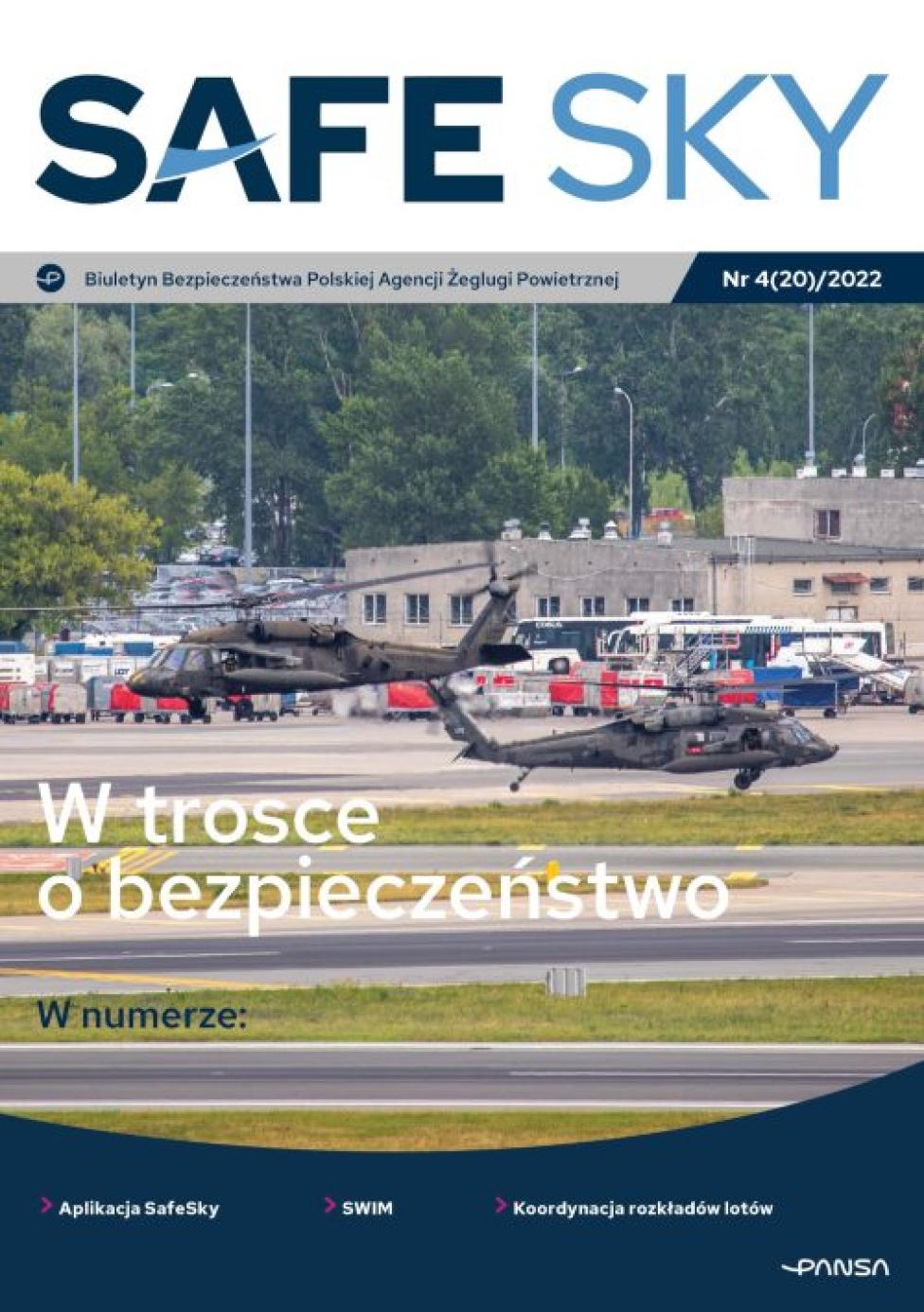 Biuletyn Bezpieczeństwa Polskiej Agencji Żeglugi Powietrznej Nr 4(20)/2022