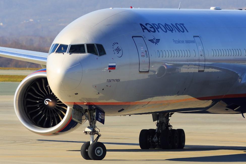 Boeing 777-300 linii Aerofłot (fot. Fedor Leukhin, CC BY-SA 2.0, via Wikimedia Commons)
