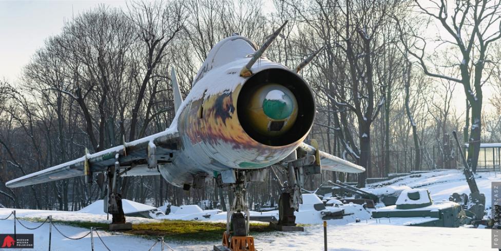 Su-22 na wystawie plenerowej w Muzeum Wojska Polskiego (fot. A. Uriasz, MWP)