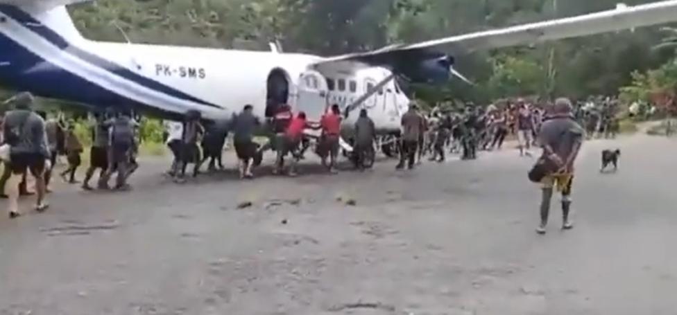 Wypadek SAM Air DHC-6 Twin Otter na lotnisku Beoga w Papui