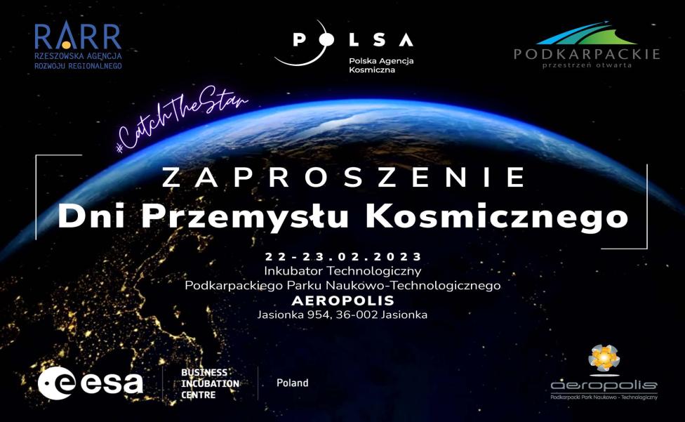 Dni Przemysłu Kosmicznego w Jasionce (fot. Polska Agencja Kosmiczna)