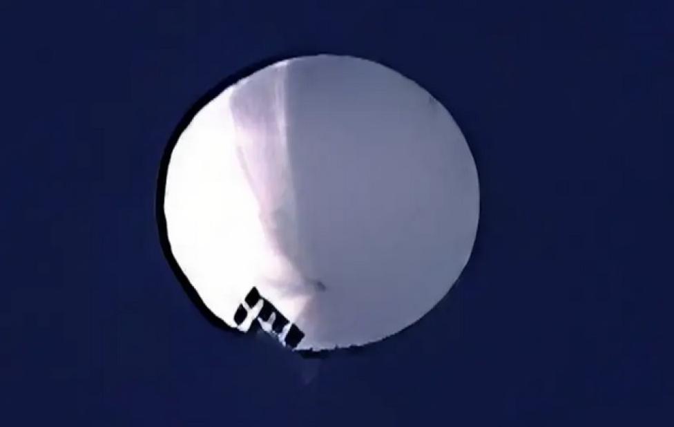 Chiński balon szpiegowski zaobserwowany nad terytorium USA
