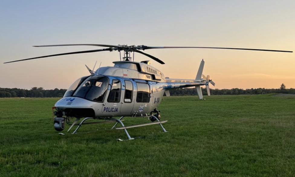 Bell-407GXi należący do Policji (fot. archiwum BKS KGP)