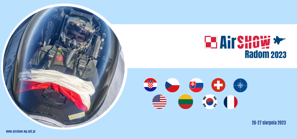 Elita pilotów znów na Air Show Radom 2023 (fot. airshow.wp.mil.pl)