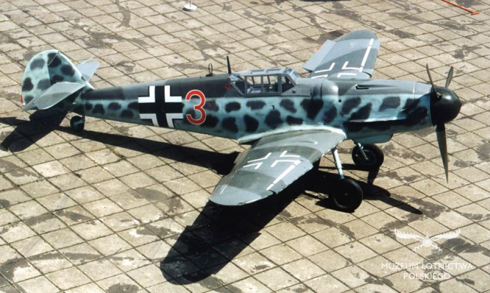 Messerschmitt Bf 109 w Muzeum Lotnictwa Polskiego w Krakowie (fot. muzeumlotnictwa.pl)