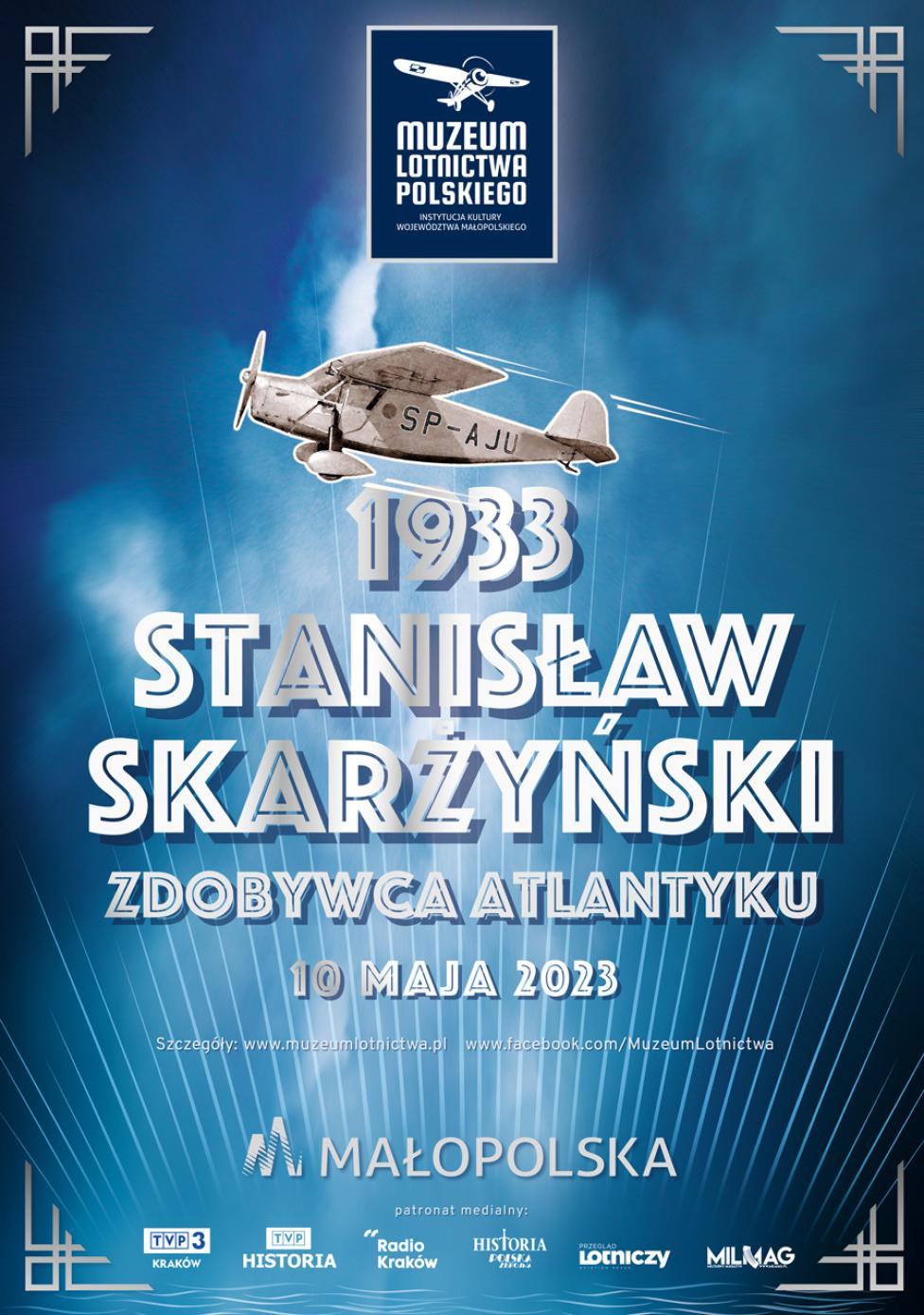 1933 - Stanisław Skarżyński, zdobywca Atlantyku (fot. Muzeum Lotnictwa Polskiego)