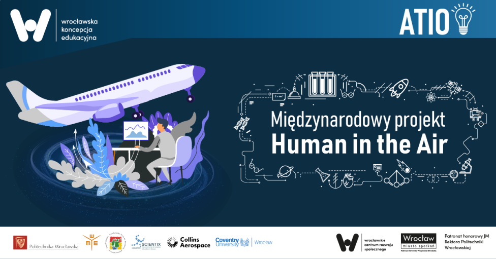 Human in the air. Wykłady i warsztaty o lotnictwie (fot. Politechnika Wrocławska)