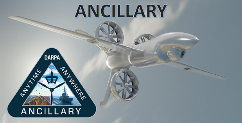 ANCILLARY - projekt opracowania bezzałogowego systemu powietrznego (VTOL) X-Plane (fot. DARPA)