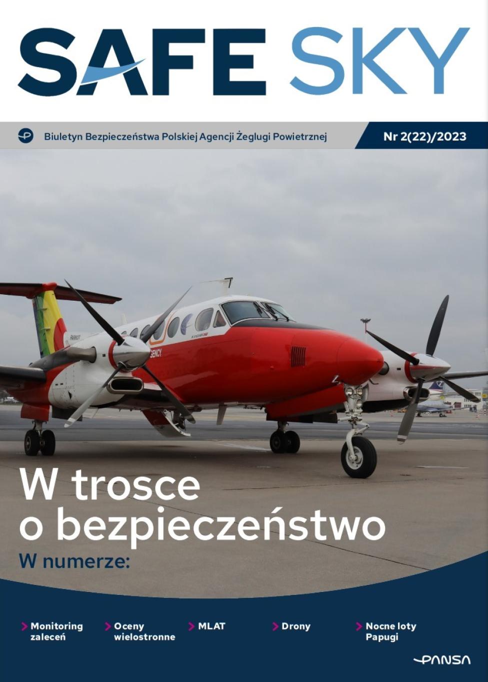 Biuletyn Bezpieczeństwa Polskiej Agencji Żeglugi Powietrznej Nr 2(22)/2023