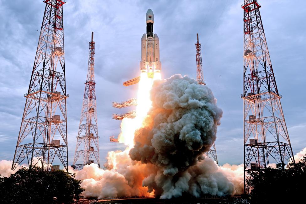 Start rakiety z portu kosmicznego w stanie Andhra Pradesh (fot. ISRO - Indian Space Research Organisation, Facebook)
