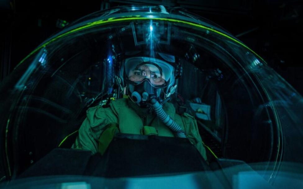 Szkolenie pilota FAB na myśliwcu Gripen w Szwecji (fot. SAAB)