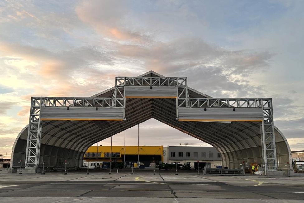 Nowy hangar LS Technics w Gdańsku (fot. LS Technics)