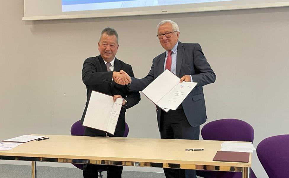 Porozumienie o współpracy pomiędzy Tajwańskim Stowarzyszeniem Przemysłu Lotniczego a Doliną Lotniczą podpisane (fot. Dolina Lotnicza)