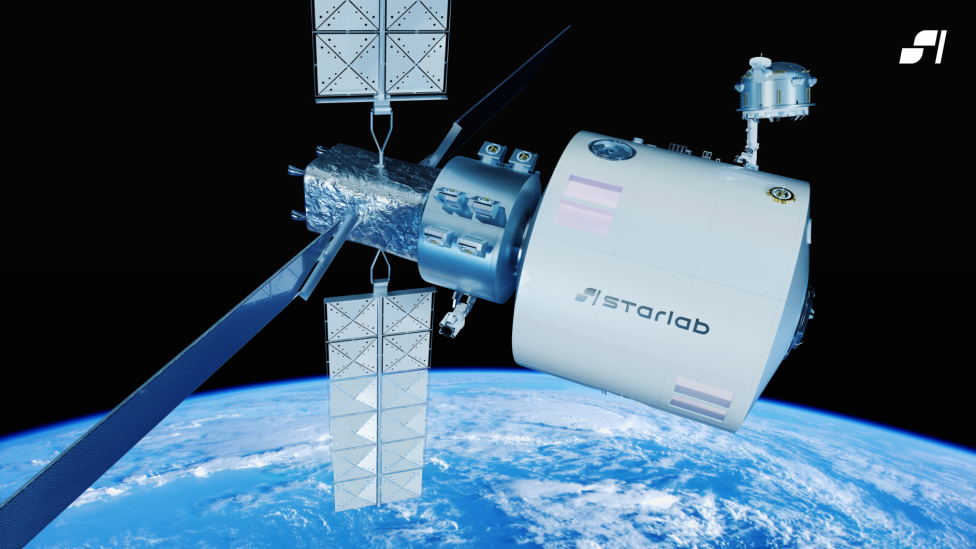 Starlab - stacja kosmiczna - wizualizacja (fot. Starlab Space LLC)