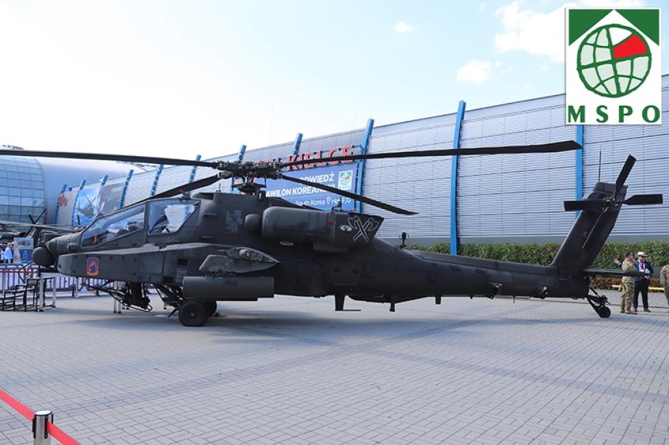 AH-64E Apache na MSPO (fot. Artur Orzechowski)