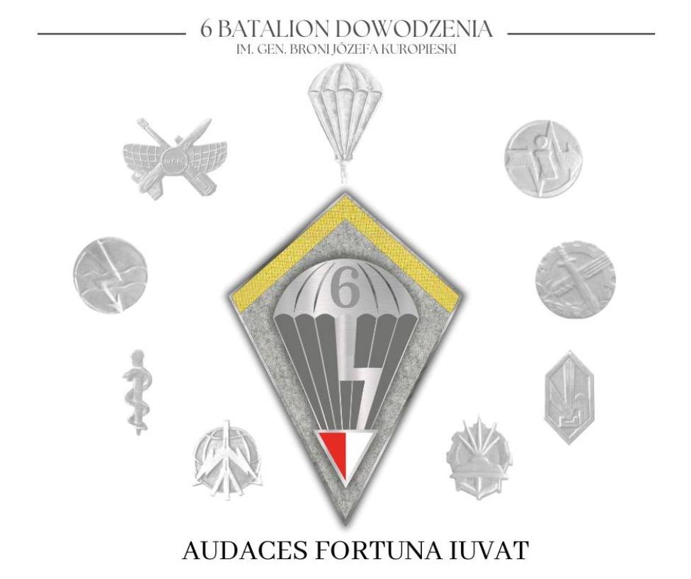 Odznaka Pamiątkowa 6 Batalionu Dowodzenia (fot. 6 Batalion Dowodzenia w Krakowie)